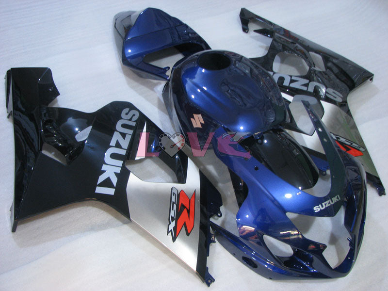 Factory Style - Blue Black Fairings and Bodywork For 2004-2005 GSX-R750 #LF4076