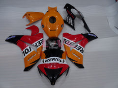Repsol - Orange Black Fairings and Bodywork For 2008-2011 CBR1000RR #LF4323