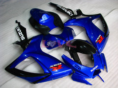 Factory Style - Blue Black Fairings and Bodywork For 2006-2007 GSX-R600 #LF6315