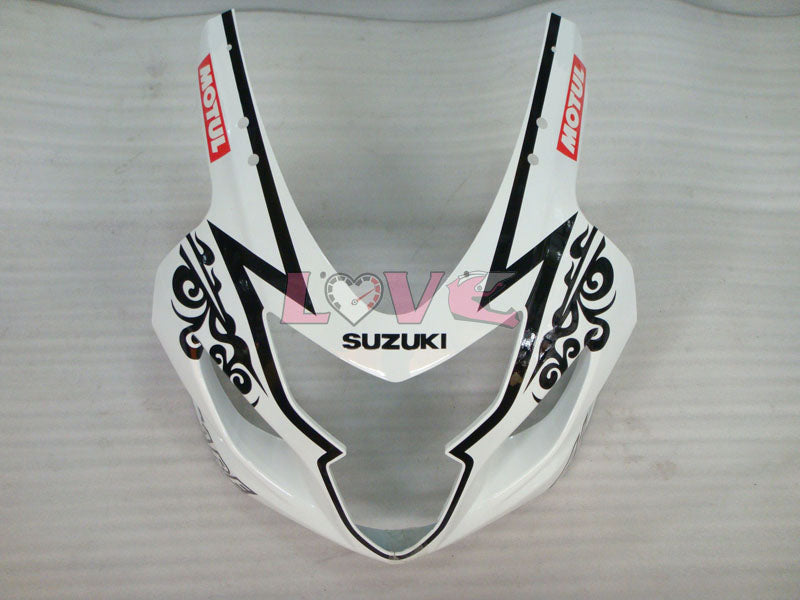 Corona - White Black Fairings and Bodywork For 2004-2005 GSX-R750 #LF6595