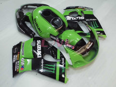 Customize - Green Black Fairings and Bodywork For 1997-2000 GSX-R600 #LF4303