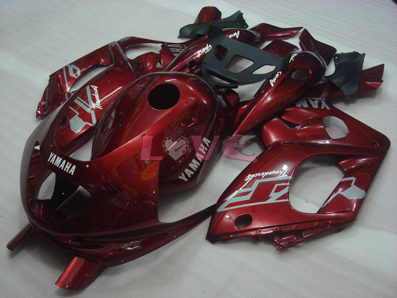 Factory Style - Red wine color Fairings and Bodywork For 1997-2007 YZF600R #LF7954