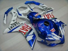 FIAT - Blue White Fairings and Bodywork For 2007-2008 YZF-R1 #LF6971