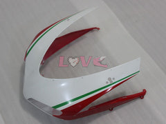 Factory Style - Red White Fairings and Bodywork For 2009-2011 1198 #LF3116