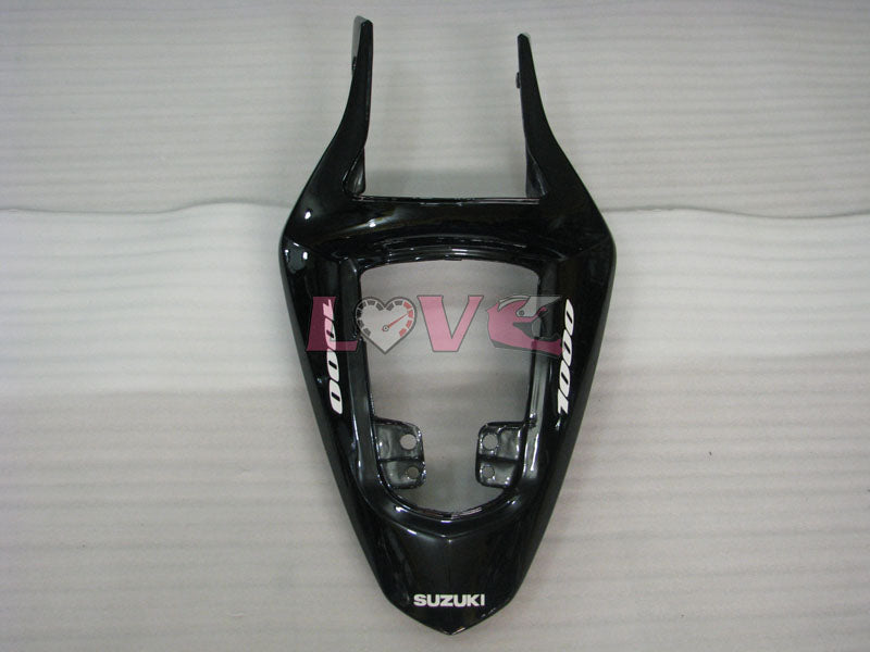 Flame - Blue Black Fairings and Bodywork For 2003-2004 GSX-R1000 #LF6025