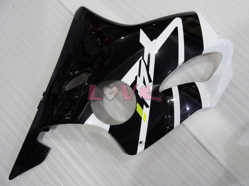 Factory Style - White Black Fairings and Bodywork For 2004-2007 CBR600F4i #LF4507