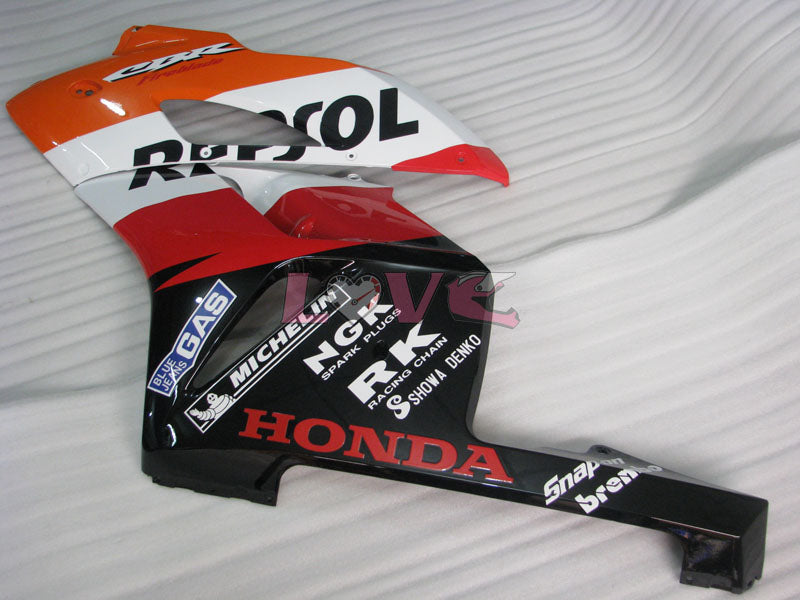 Repsol - Orange Black Fairings and Bodywork For 2004-2005 CBR1000RR #LF4391