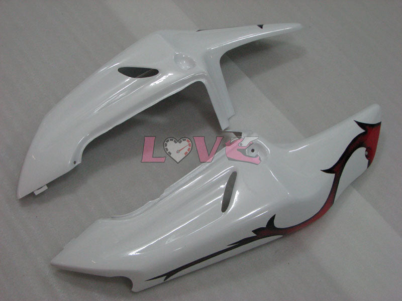 Customize - Red White Fairings and Bodywork For 1998-1999 CBR919RR #LF7979