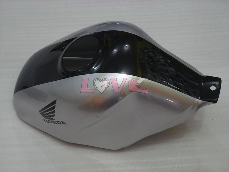 SevenStars - Black Silver Fairings and Bodywork For 1991-1994 CBR600F2 #LF4837