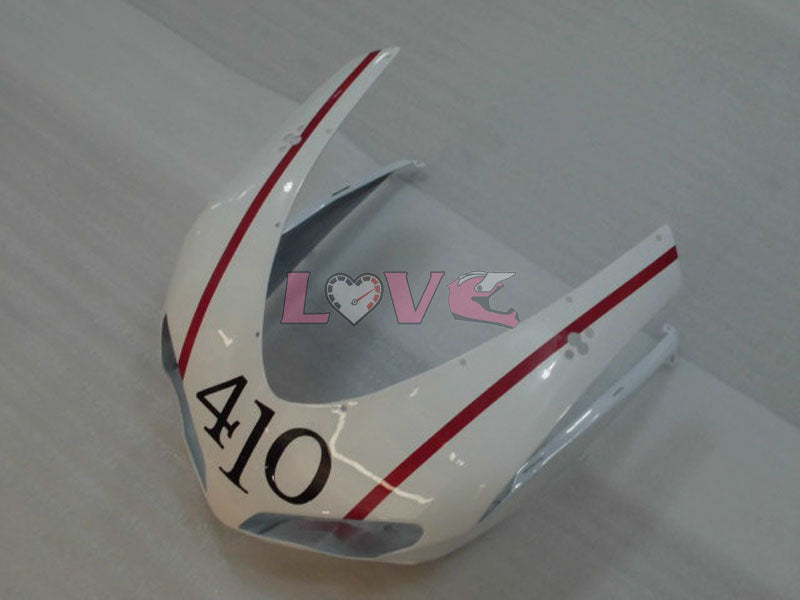 Factory Style - Red White Fairings and Bodywork For 2007-2009 1098 #LF3136