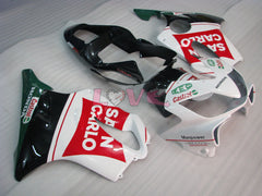 San Carlo - Red White Fairings and Bodywork For 2001-2003 CBR600F4i #LF4496