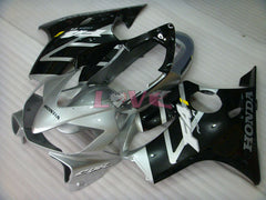 Factory Style - Black Silver Fairings and Bodywork For 2004-2007 CBR600F4i #LF7607