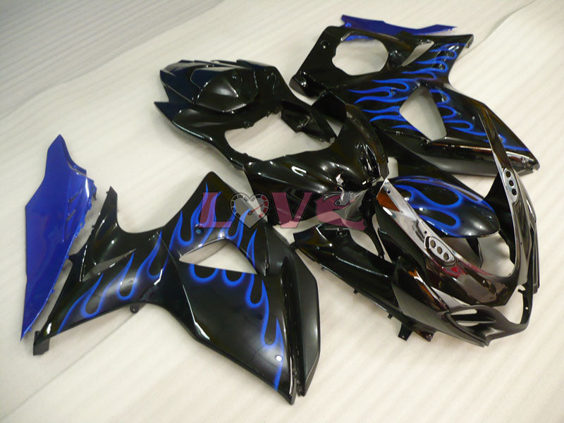 Flame - Black Fairings and Bodywork For 2009-2016 GSX-R1000 #LF3809