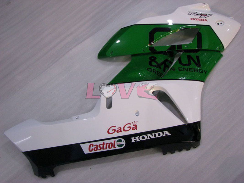 GO&FUN - Green White Fairings and Bodywork For 2004-2005 CBR1000RR #LF4407