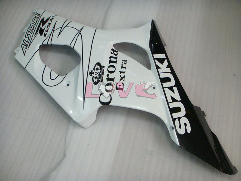 Corona - White Black Fairings and Bodywork For 2003-2004 GSX-R1000 #LF6133