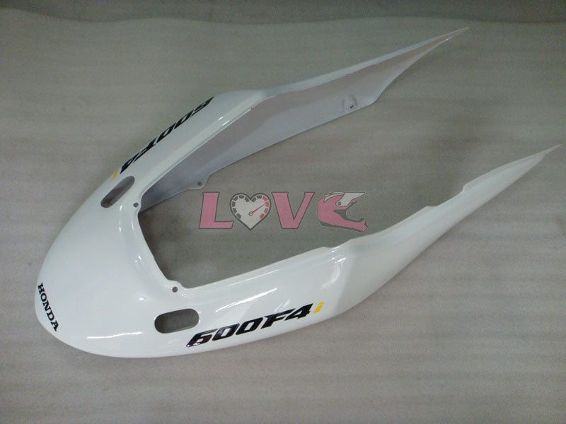 Factory Style - White Black Fairings and Bodywork For 2004-2007 CBR600F4i #LF4504
