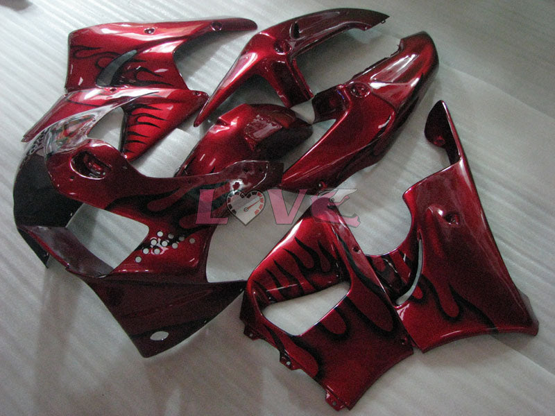 Flame - Red wine color Fairings and Bodywork For 1998-1999 CBR919RR #LF7978