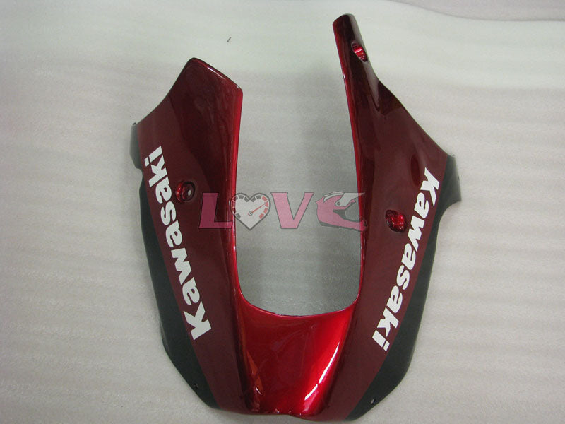 Flame - Red Black Fairings and Bodywork For 2000-2001 NINJA ZX-9R #LF4920