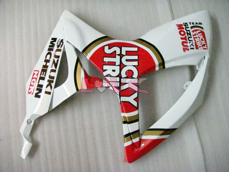 Lucky Strike - Red White Fairings and Bodywork For 2006-2007 GSX-R750 #LF6532