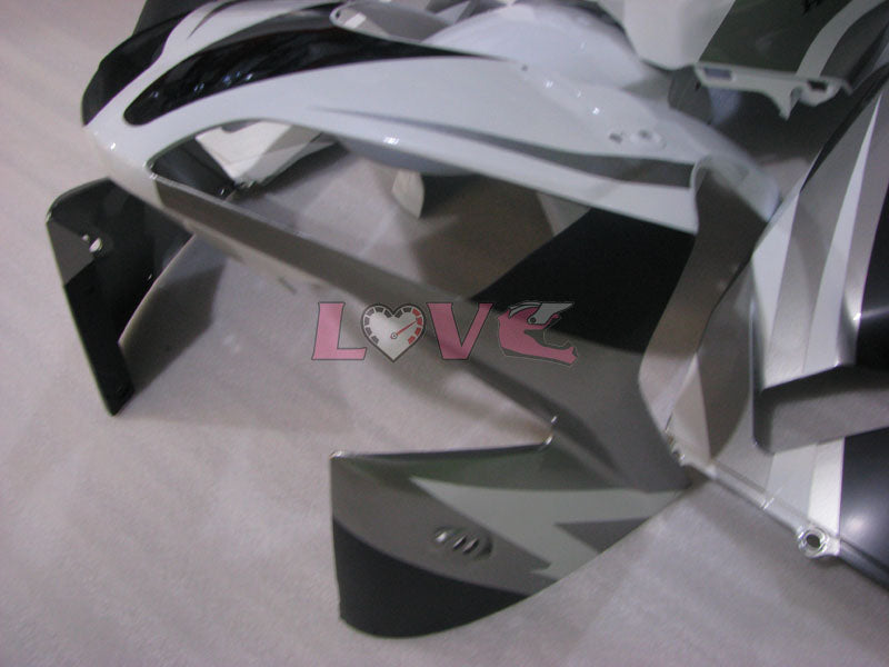 Factory Style - White Black Fairings and Bodywork For 2003-2004 CBR600RR #LF4461