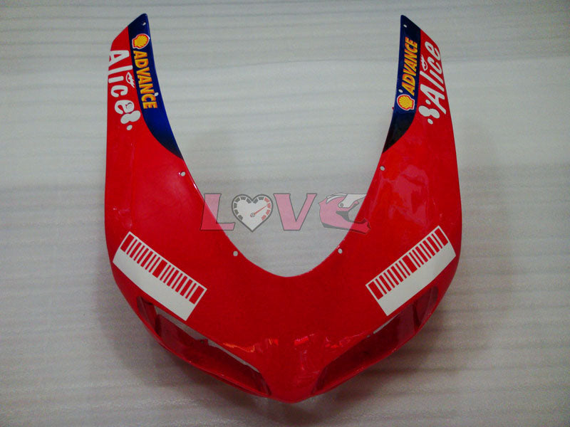 Alice - Red Black Fairings and Bodywork For 2007-2009 1098 #LF5583