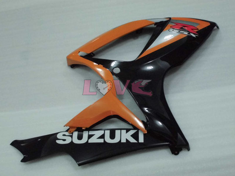 Factory Style - Orange Black Fairings and Bodywork For 2006-2007 GSX-R750 #LF4014