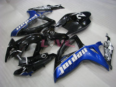 Jordan - Blue Black Fairings and Bodywork For 2006-2007 GSX-R600 #LF6348