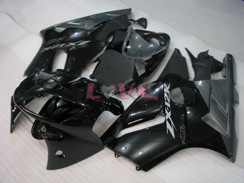Factory Style - Black Grey Fairings and Bodywork For 2002-2005 NINJA ZX-12R #LF4835