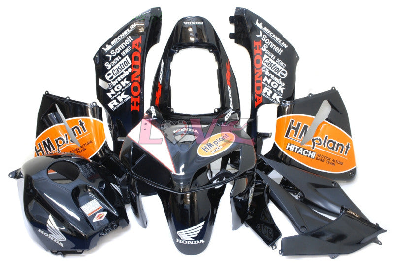 HM Plant - Orange Black Fairings and Bodywork For 2005-2006 CBR600RR #LF7570