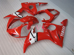 Factory Style - Red Fairings and Bodywork For 2005 YZF-R6 #LF3513