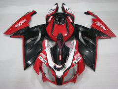 Customize - Red Black Fairings and Bodywork For 2004-2009 RS125 #LF3079