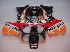 Repsol - Red Orange Black Fairings and Bodywork For 1994-1995 CBR900RR #LF3014