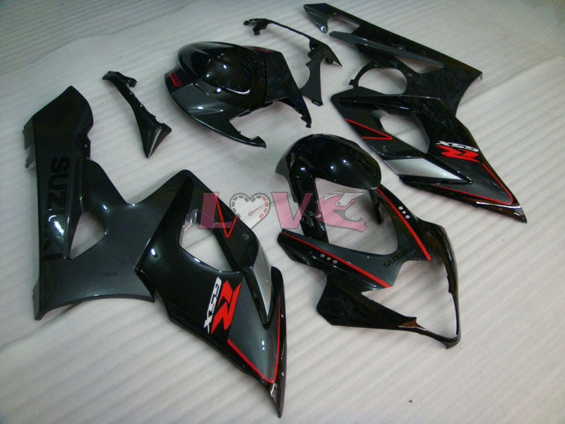 Factory Style - Black Fairings and Bodywork For 2005-2006 GSX-R1000 #LF5836