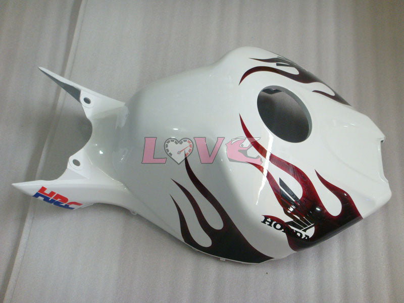 Flame - Red White Fairings and Bodywork For 2004-2005 CBR1000RR #LF7334