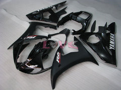 Factory Style - Black Matte Fairings and Bodywork For 2005 YZF-R6 #LF5294