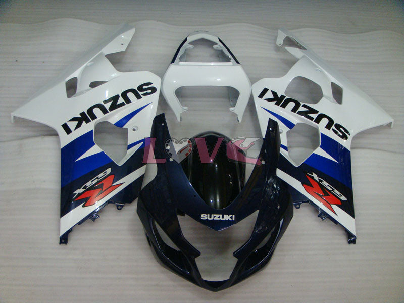 Factory Style - Blue White Fairings and Bodywork For 2004-2005 GSX-R750 #LF6619