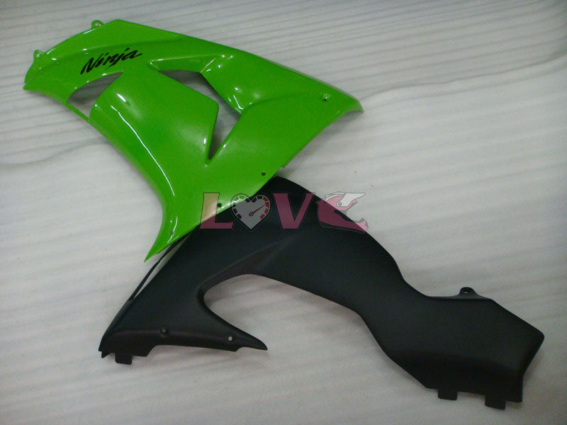 Factory Style - Green Black Fairings and Bodywork For 2006-2007 NINJA ZX-10R #LF6273