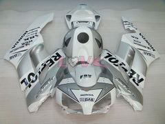 Repsol - White Silver Fairings and Bodywork For 2004-2005 CBR1000RR #LF4390
