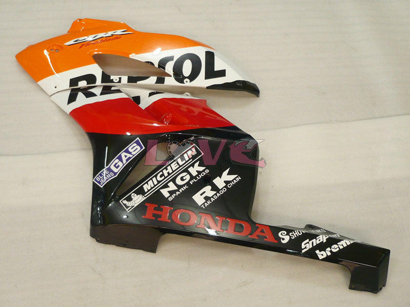 Repsol - Orange Black Fairings and Bodywork For 2004-2005 CBR1000RR #LF4394