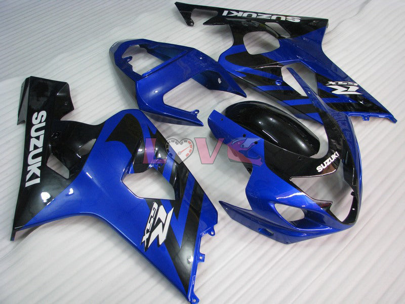 Factory Style - Blue Black Fairings and Bodywork For 2004-2005 GSX-R750 #LF6662