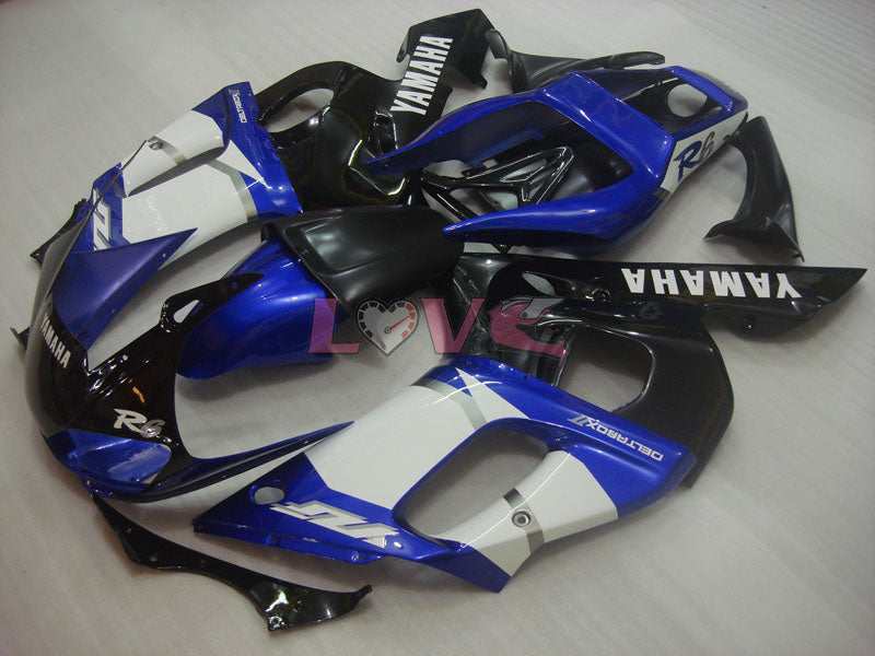 Factory Style - Blue Black Fairings and Bodywork For 1998-2002 YZF-R6 #LF3344