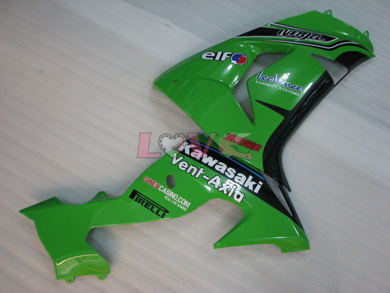 PIRELLI - Green Fairings and Bodywork For 2006-2007 NINJA ZX-10R #LF3262