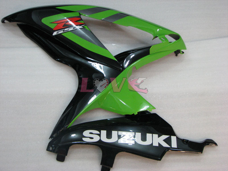 Factory Style - Green White Black Fairings and Bodywork For 2008-2010 GSX-R600 #LF3954