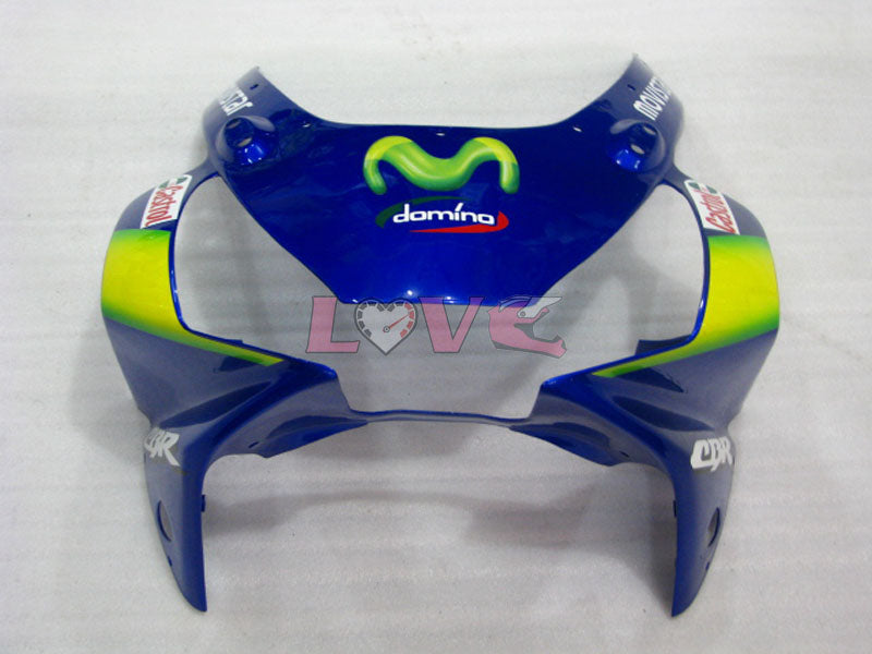 Movistar - Blue Fairings and Bodywork For 2002-2003 CBR954RR #LF5188