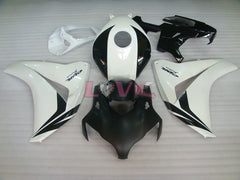 Fireblade - White Black Fairings and Bodywork For 2008-2011 CBR1000RR #LF7159