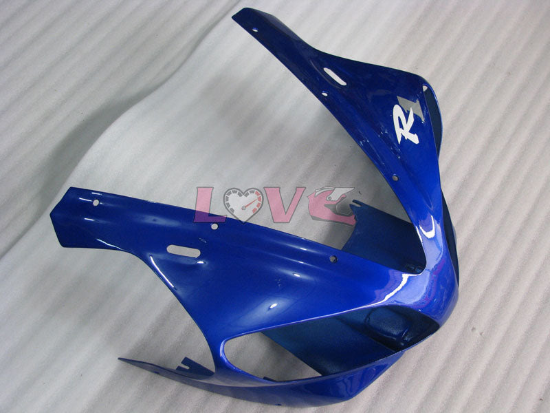 Factory Style - Blue White Fairings and Bodywork For 2000-2001 YZF-R1 #LF3612
