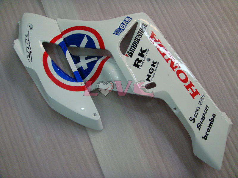 RK - White Fairings and Bodywork For 2004-2005 CBR1000RR #LF7302