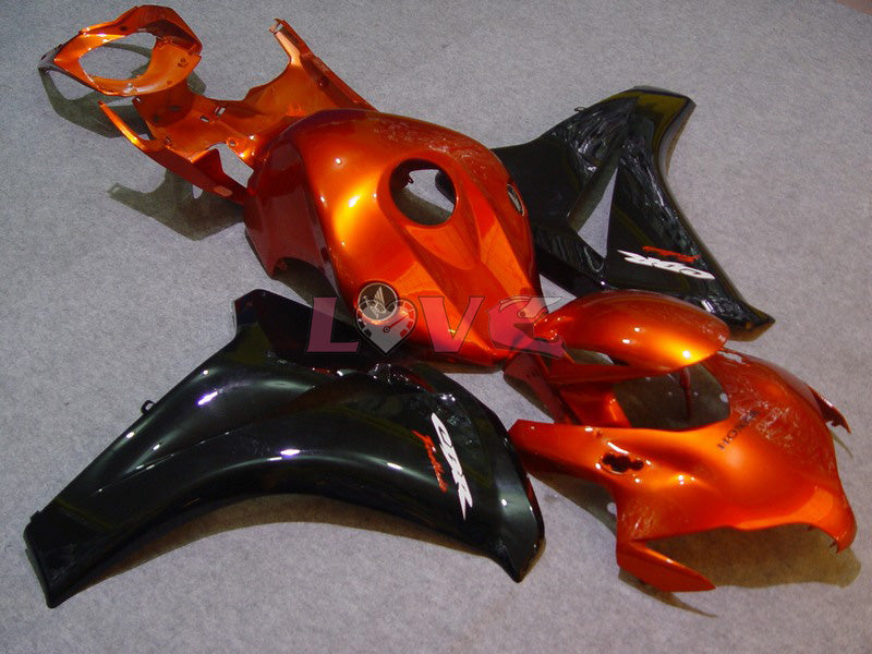 Fireblade - Orange Black Fairings and Bodywork For 2008-2011 CBR1000RR #LF7164