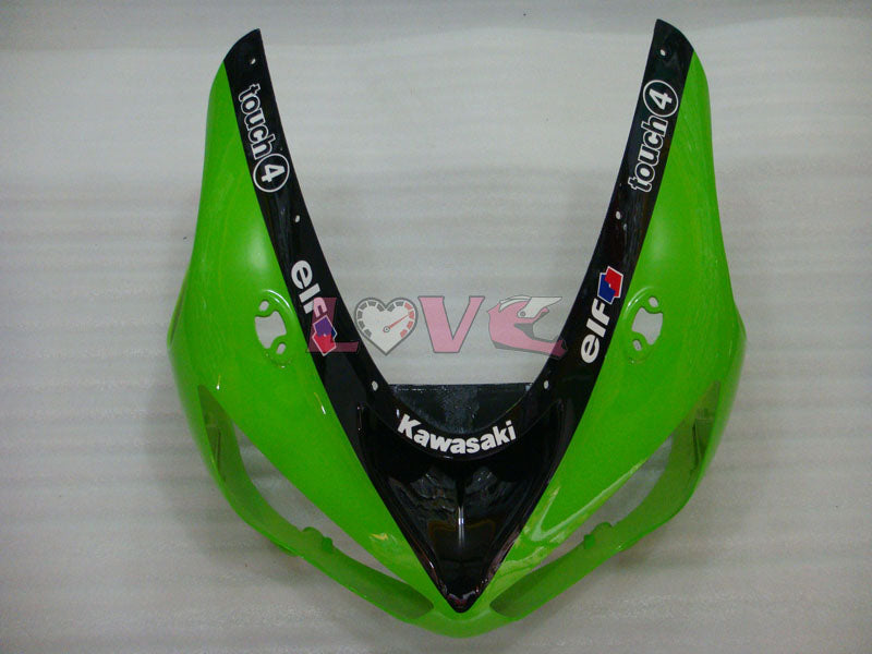 Monster - Green Black Fairings and Bodywork For 2005-2006 NINJA ZX-6R #LF5985