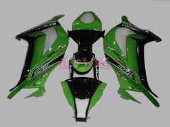 Factory Style - Green Black Fairings and Bodywork For 2011-2015 Ninja ZX-10R #LF4812